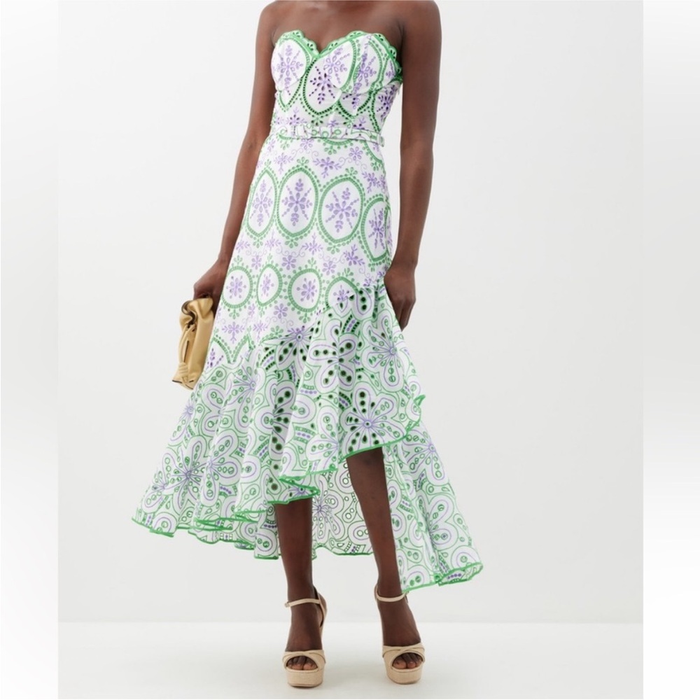 Charo Ruiz Aurora Broderie Anglaise Dress